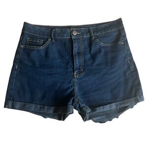 Forever 21 Dark Wash Jean Short Size 14